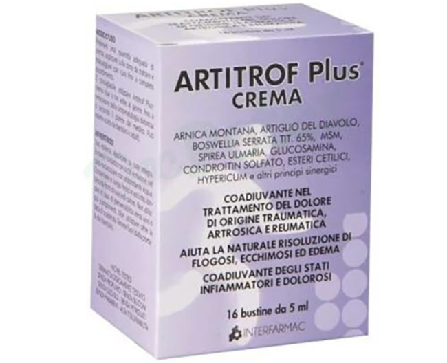 ARTITROF PLUS CREMA 16 BUSTINE DA 5 ML - Farmapre