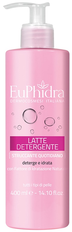 EUPHIDRA LATTE DETERGENTE STRUCCANTE QUOTIDIANO 400 ML - Farmapre