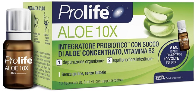 PROLIFE ALOE 10 FLACONI X 8 ML - Farmapre