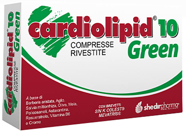 CARDIOLIPID 10 GREEN 30 COMPRESSE RIVESTITE - Farmapre
