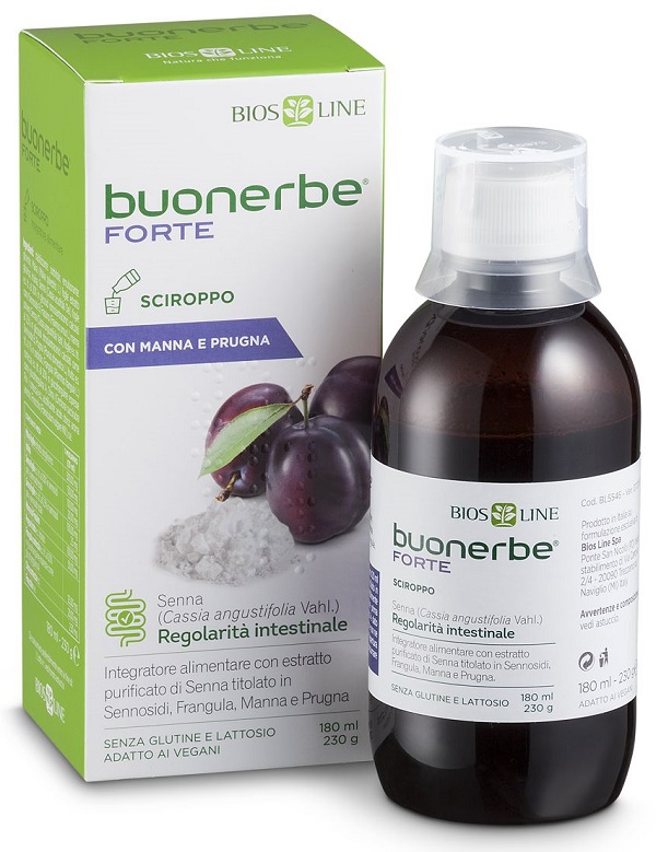 BUONERBE FORTE SCIROPPO 180 ML - Farmapre