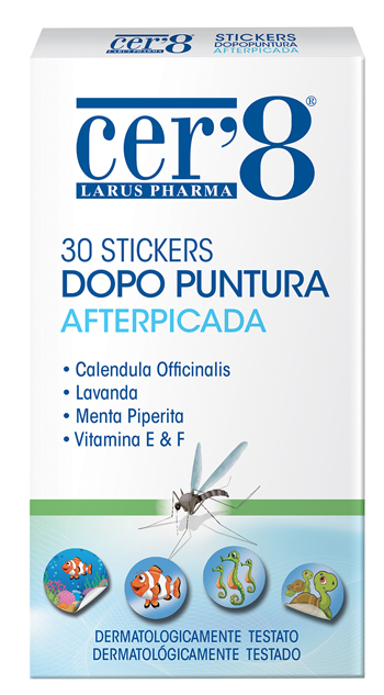 CER'8 STICKERS DOPO PUNTURA 30 PEZZI - Farmapre