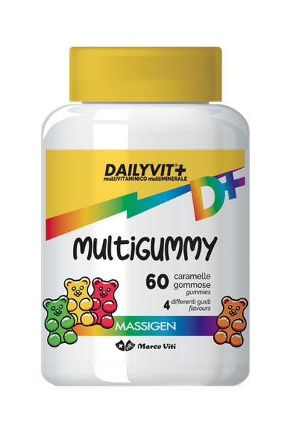 MASSIGEN MULTIGUMMY 60 CARAMELLE GOMMOSE - Farmapre