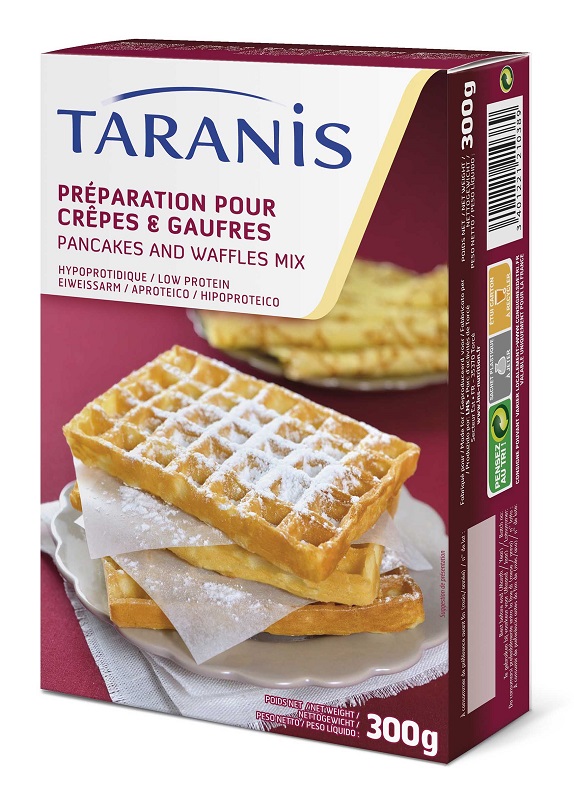 TARANIS PREPARATO PER CREPES E WAFFLES 300 G - Farmapre