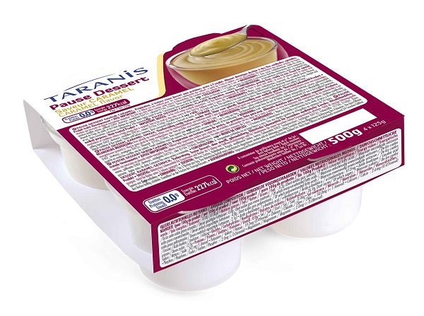 TARANIS PAUSA DESSERT CARAMELLO 4 X 125 G - Farmapre