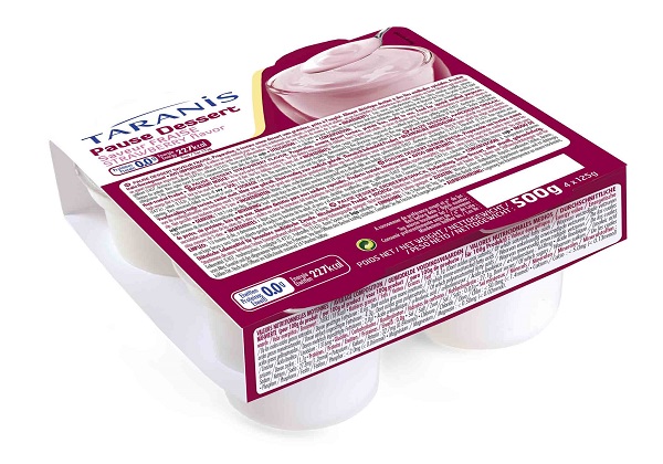 TARANIS PAUSA DESSERT FRAGOLA 4 X 125 G - Farmapre