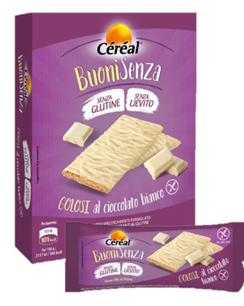 CEREAL BUONI SENZA GOLOSO CIOCCOLATO BIANCO 120 G - Farmapre