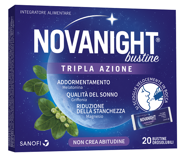 NOVANIGHT 20 BUSTINE TRIPLA AZIONE - Farmapre