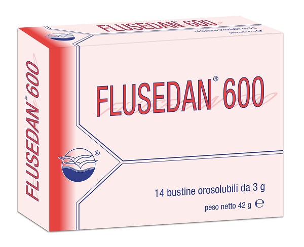 FLUSEDAN 600 14 BUSTINE OROSOLUBILI - Farmapre
