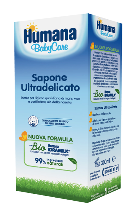 HUMANA BABY CARE SAPONE LIQUIDO 300 ML - Farmapre