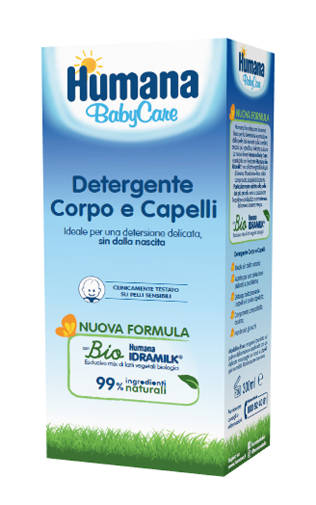 HUMANA BABY CARE DETERGENTE CORPO&CAPELLI 300 ML - Farmapre