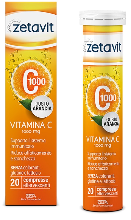 ZETAVIT C1000 20 COMPRESSE EFFERVESCENTI - Farmapre