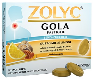 ZOLYC GOLA MIELE/LIMONE SENZA ZUCCHERI 36 PASTIGLIE - Farmapre