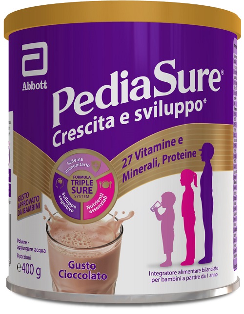 PEDIASURE CRESCITA&SVILUPPO CIOCCOLATO 400 G - Farmapre