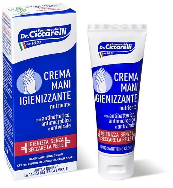 CICCARELLI CREMA MANI IGIENIZZANTE 75 ML - Farmapre
