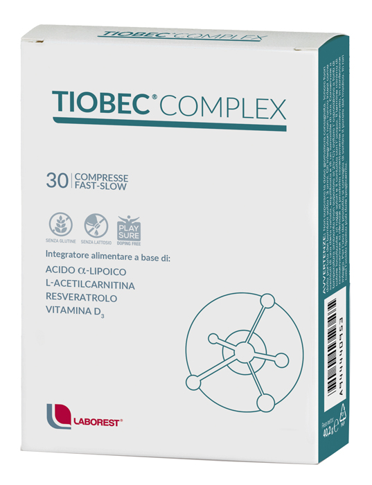 TIOBEC COMPLEX 30 COMPRESSE FAST SLOW - Farmapre