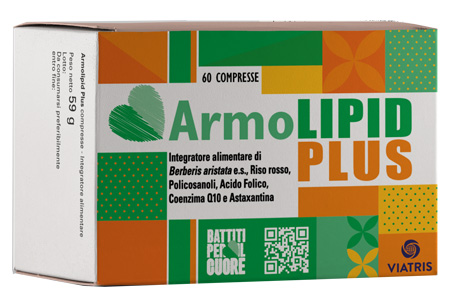 ARMOLIPID PLUS 60 COMPRESSE EDIZIONE LIMITATA BATTITI PER IL CUORE 2023 - Farmapre