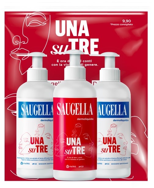 SAUGELLA 1 SU 3 BUNDLE DERMOLIQUIDO 3 X 200 ML - Farmapre
