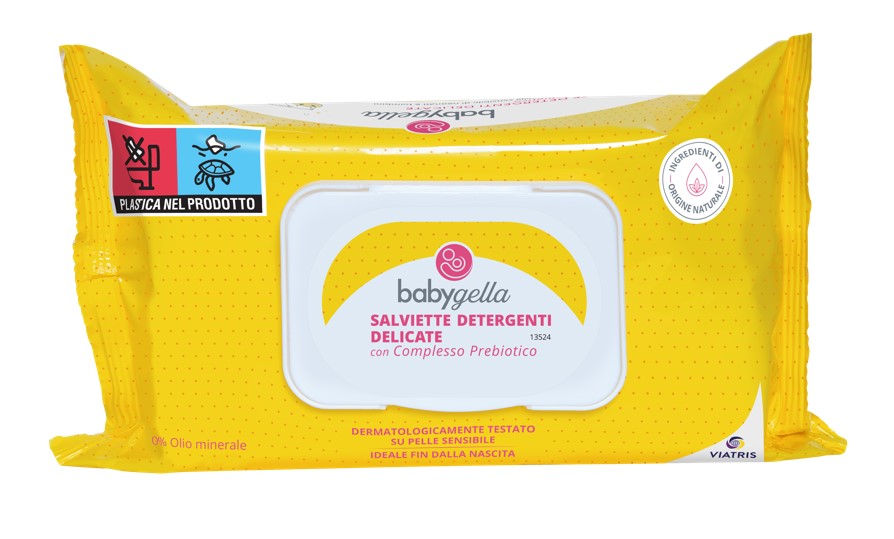 BABYGELLA PREBIOTIC SALVIETTINE 72 PEZZI - Farmapre