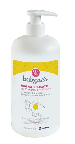 BABYGELLA PREBIOTIC BAGNO DELICATO 500 ML - Farmapre