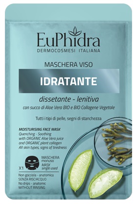 EUPHIDRA MASCHERA VISO IDRATANTE 1 PEZZO - Farmapre