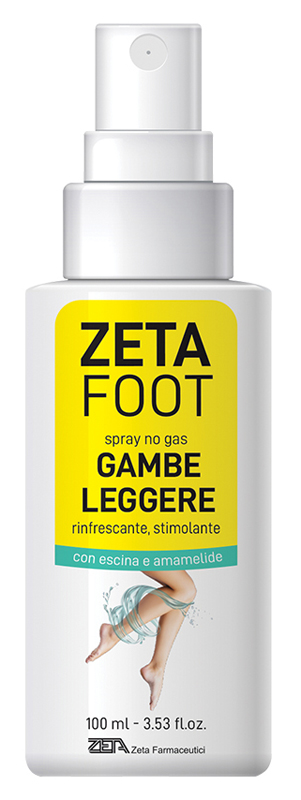 ZETAFOOT SPRAY NO GAS GAMBE LEGGERE 100 ML - Farmapre