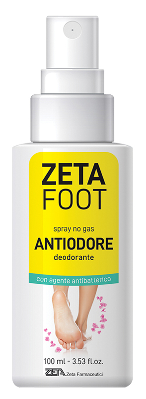 ZETAFOOT SPRAY ANTIODORE 100 ML - Farmapre
