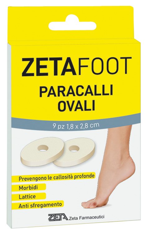 ZETAFOOT PARACALLO OVALE LATTICE 9 PEZZI - Farmapre