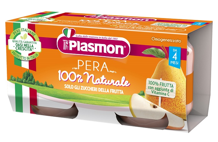 PLASMON OMOGENEIZZATO PERA 2 X 80 G - Farmapre