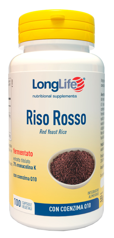 LONGLIFE RISO ROSSO 100 CAPSULE VEGETALI - Farmapre