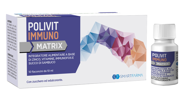 POLIVIT IMMUNO MATRIX 10 FLACONCINI DA 10 ML - Farmapre