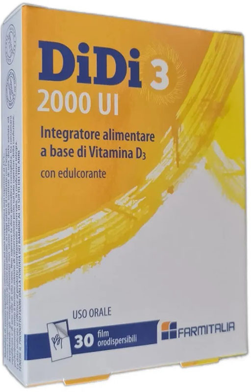 DIDI3 2000 UI 30 FILM ORODISPERSIBILI - Farmapre