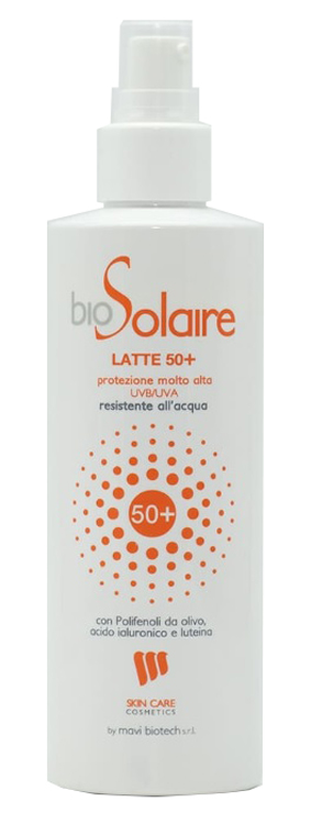 BIOSOLAIRE LATTE 50+ PROTEZIONE MOLTO ALTA 200 ML - Farmapre