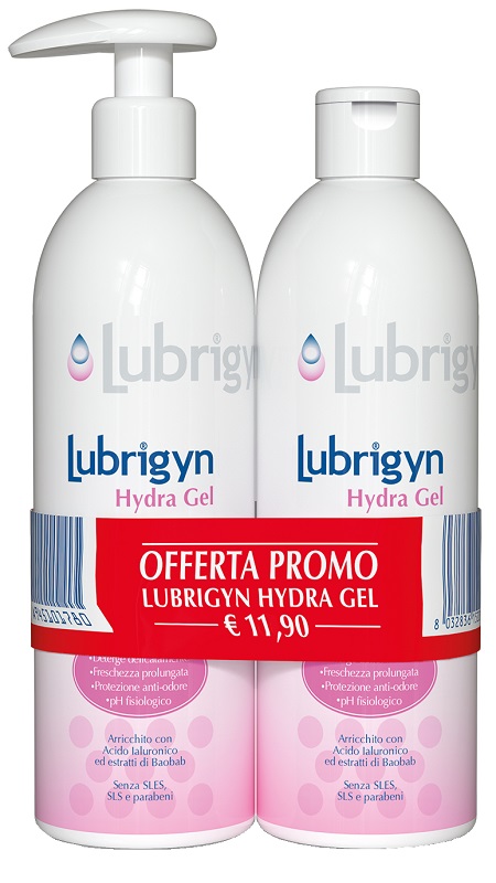 LUBRIGYN HYDRA GEL DUO 400 ML + 400 ML - Farmapre