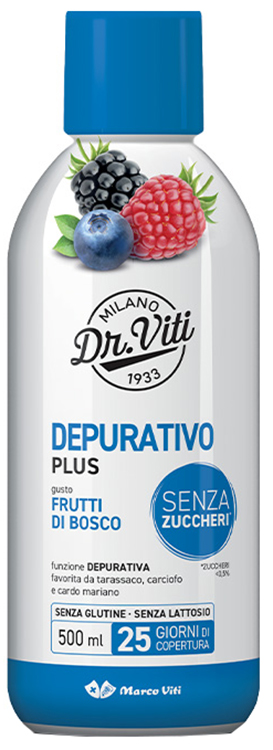 DEPURATIVO PLUS FRUTTI DI BOSCO 500 ML - Farmapre