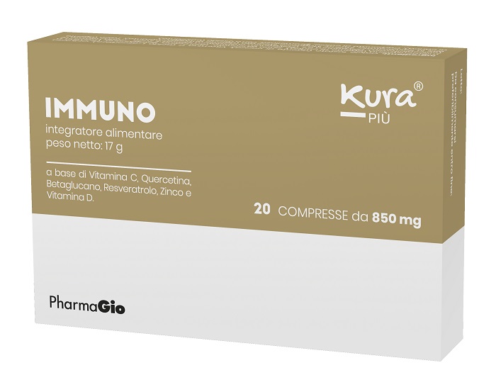 KURA PIU' IMMUNO 20 COMPRESSE - Farmapre