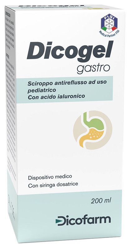 SCIROPPO ANTIREFLUSSO PEDIATRICO DICOGEL GASTRO 200 ML - Farmapre