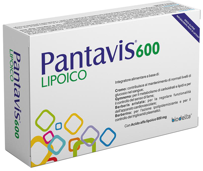 PANTAVIS 600 LIPOICO 30 COMPRESSE - Farmapre