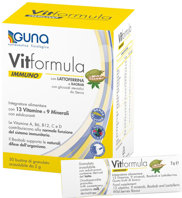 VITFORMULA IMMUNO 30 STICK DA 2 G - Farmapre