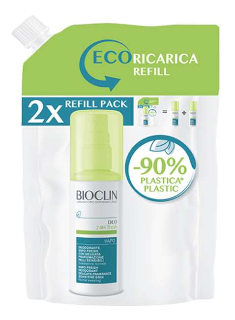 BIOCLIN DEO 24H FRESH VAPO RICARICA 200 ML - Farmapre