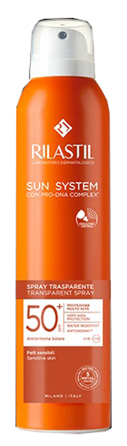 RILASTIL SUN SYSTEM TRASPARENT SPRAY SPF50+ 200 ML - Farmapre