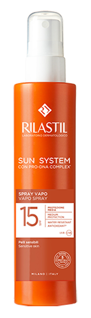 RILASTIL SUN SYSTEM SPRAY VAPO SPF15 200 ML - Farmapre
