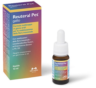 REUTERAL PET GATTO GOCCE 10 ML - Farmapre