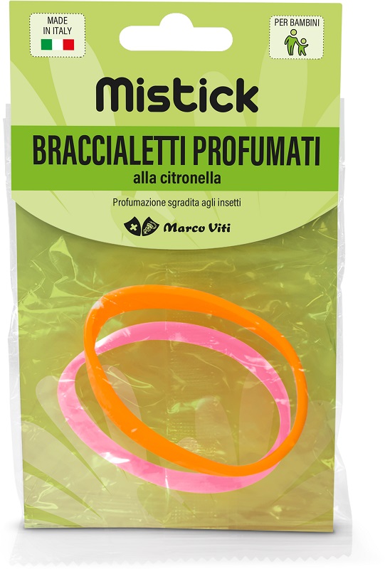 MISTICK BRACCIALETTI ROSA + ARANCIA 2 PEZZI - Farmapre