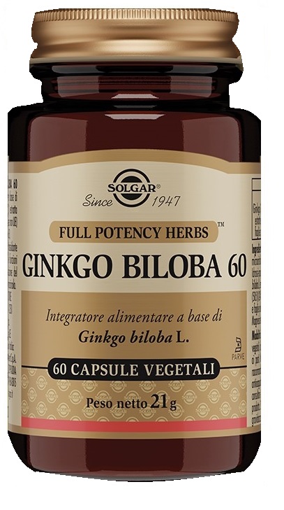 GINKGO BILOBA 60 60 CAPSULE VEGETALI - Farmapre