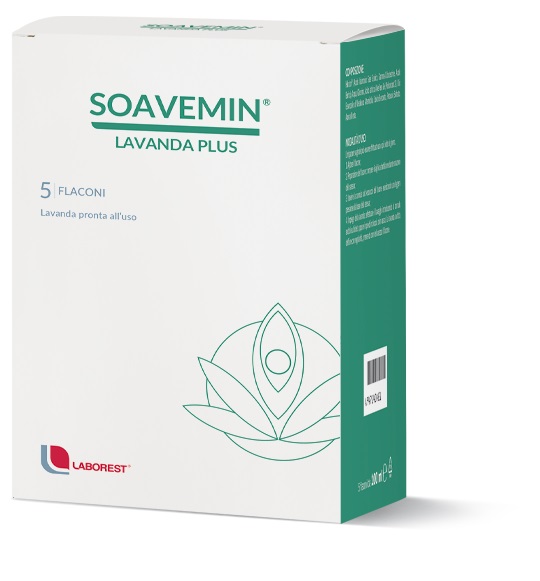 SOAVEMIN LAVANDA PLUS 5 FLACONI DA 100 ML - Farmapre
