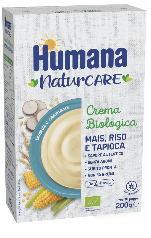 HUMANA CREMA MAIS RISO TAPIOCA BIO 200 G - Farmapre