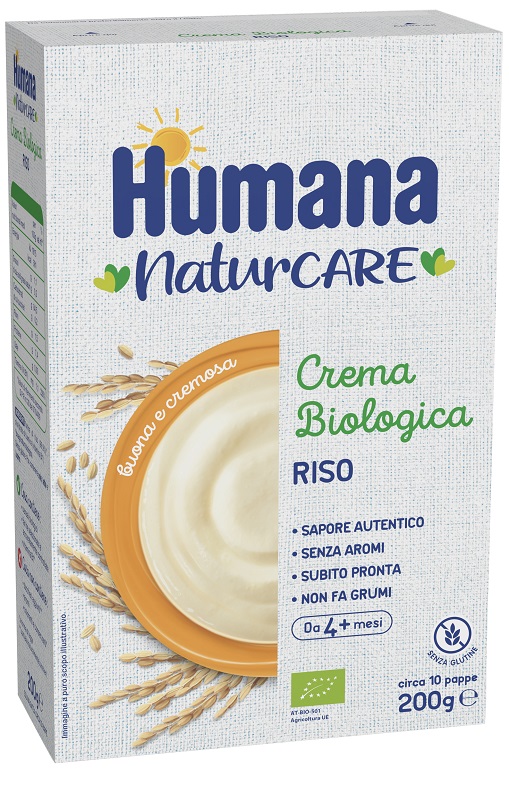 HUMANA CREMA DI RISO BIOLOGICO 200 G - Farmapre