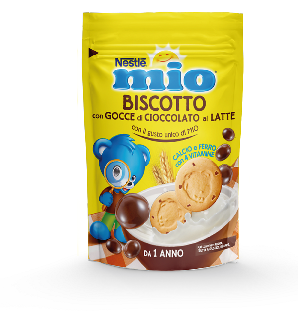 MIO BISCOTTO GOCCE CIOCCOLATO AL LATTE 150 G - Farmapre
