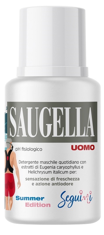SAUGELLA UOMO PH FISIOLOGICO DETERGENTE MASCHILE QUOTIDIANO 100 ML - Farmapre
